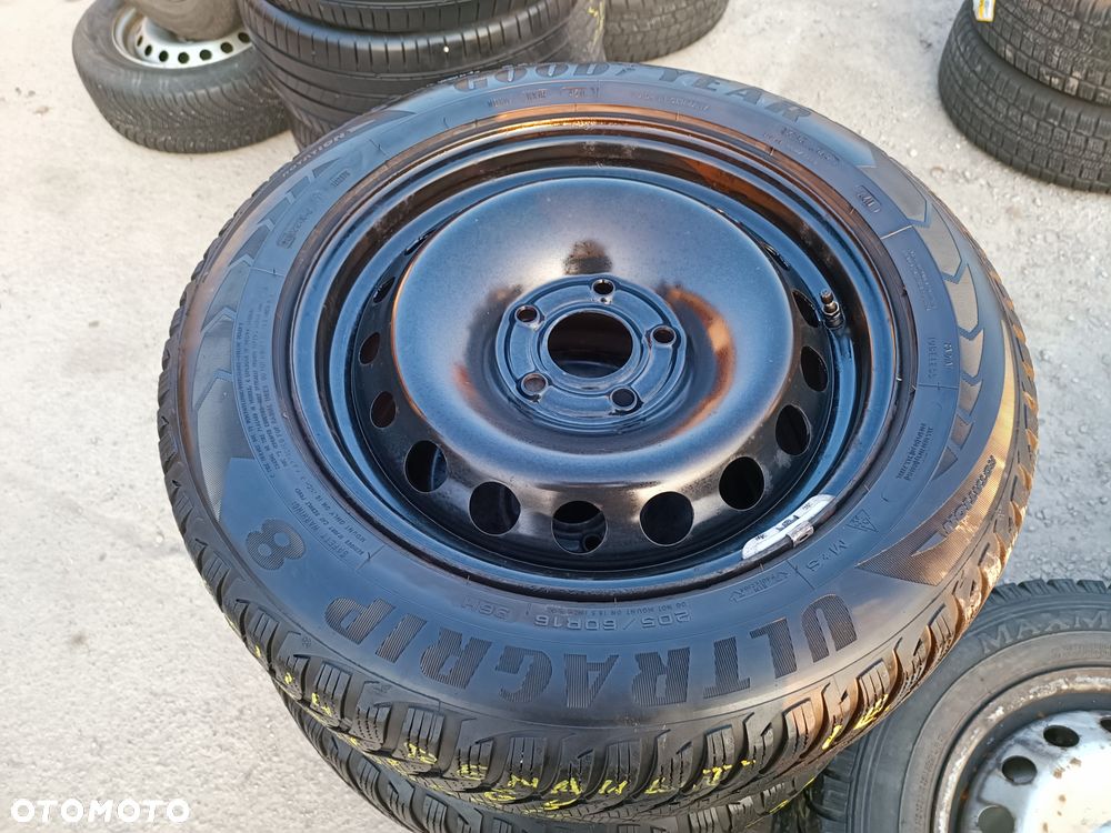 5x114,3 5x114 Felgi Stalowe stal 16 Koła Zimowe Zima RENAULT LAGUNA III 3 MEGANE 3 SCENIC 3 FLUENCE NISSAN LEAF JUKE PRIMERA P12 205/60 5-7mm Legnica ALU-RAD - 1