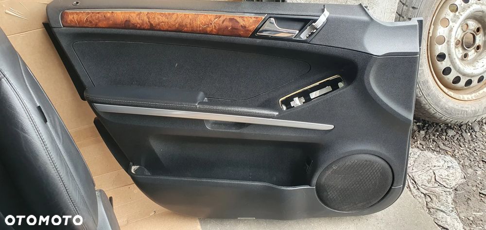 Fotele kanapa boczki podłokietnik komplet skóra elektryczne Mercedes ML W164 - 14