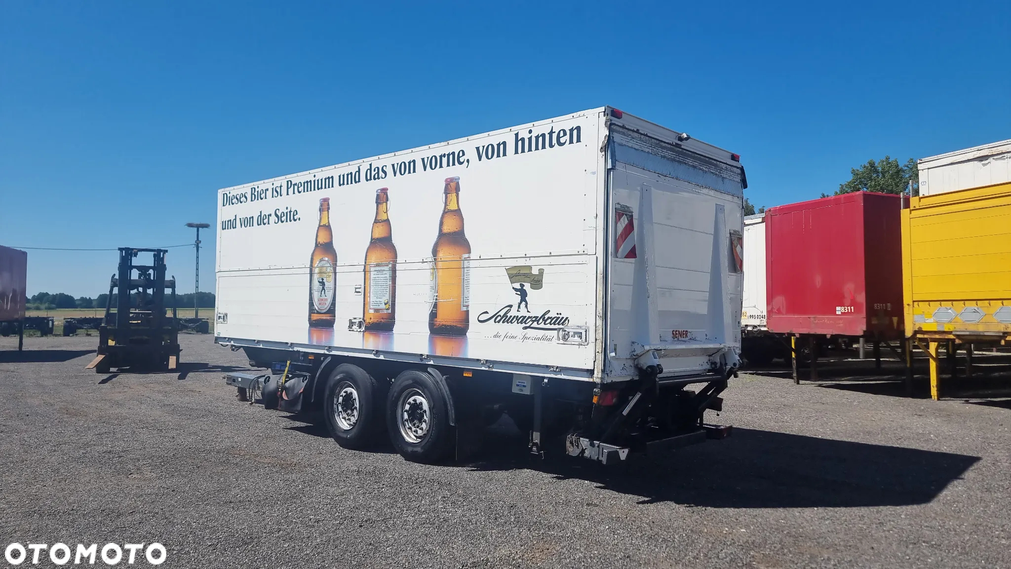 Bos 15.500zł netto TANDEM 7.35x2.10 NAPOJÓWKA SKRZYNIA  DOLNY ZACZEP HAMULCE TARCZOWE MOŻLIWOŚĆ TRANSPORTU - 2