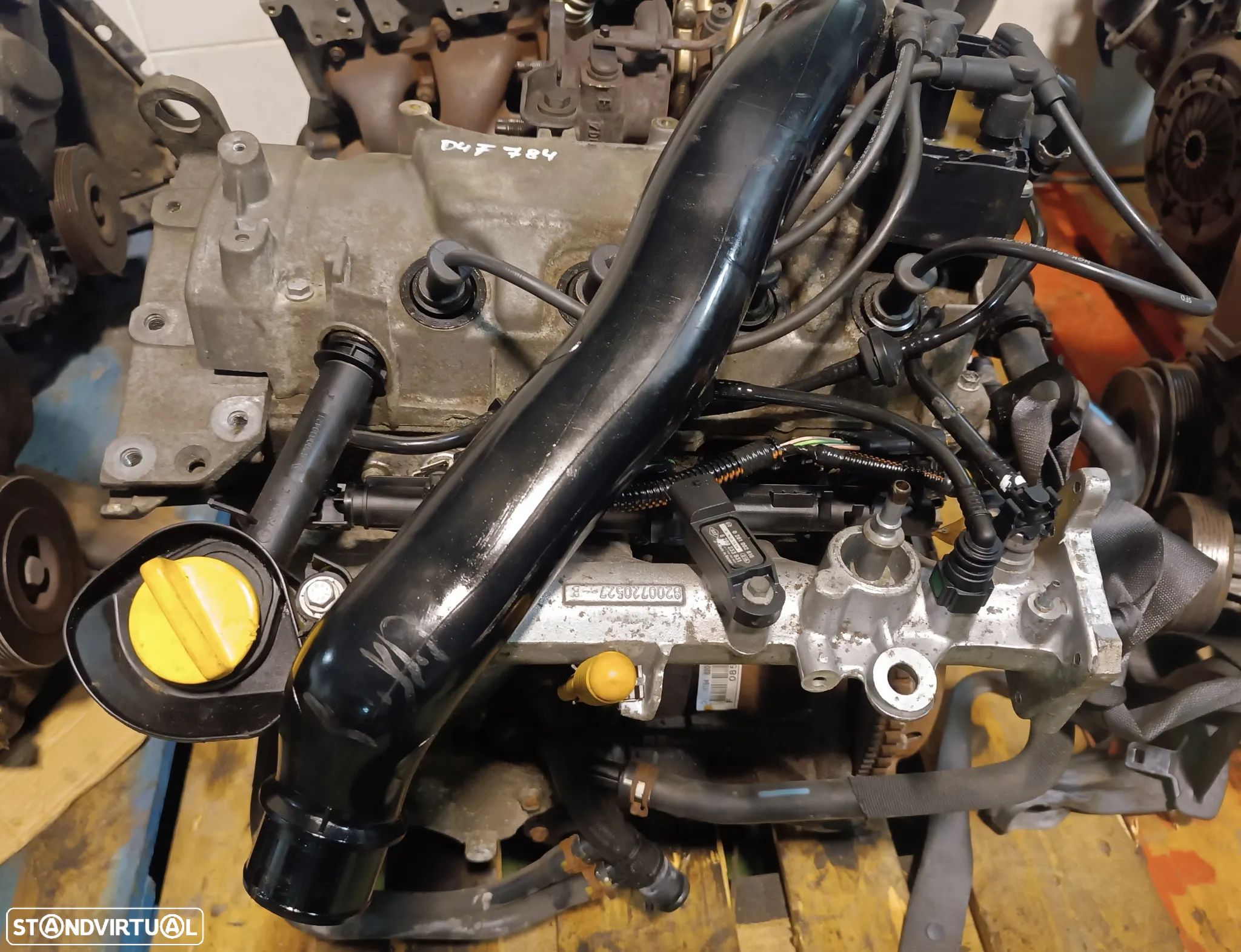 MOTOR RENAULT CLIO III / MODUS 1.2TCE 100CV (TURBO) D4F784 - 1