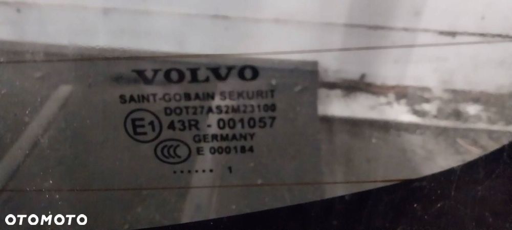 SZYBA TYŁ TYLNA VOLVO S60 II SEDAN 2010-2018 - 2