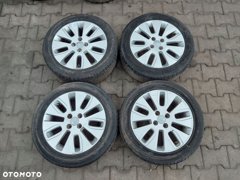 KIA RIO 3 III FELGI ALUMINIOWE ALUFELGI 16 CALI 4x100 ET43 529101W300 - 1