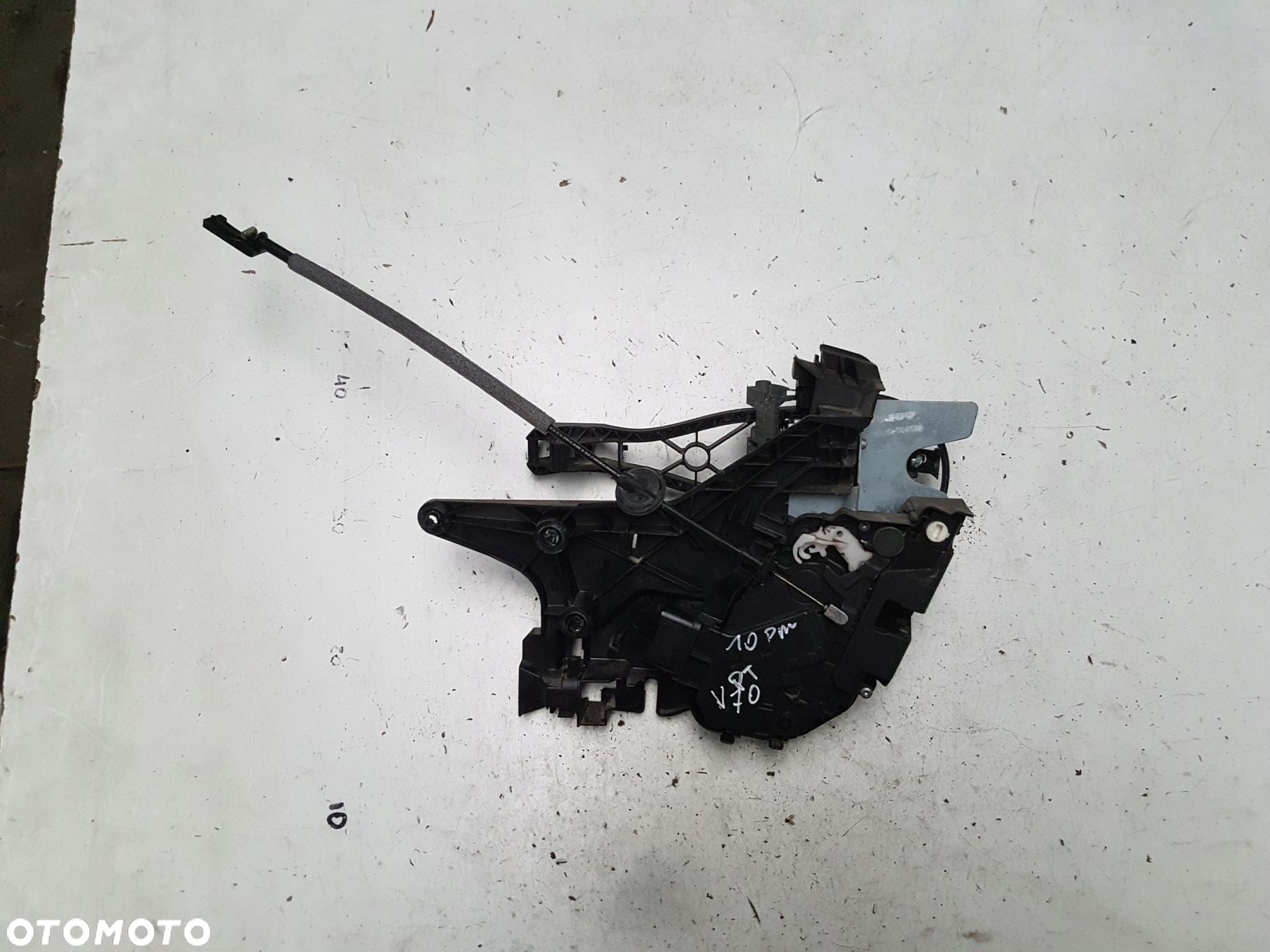 VOLVO V70 3 III 07-13 ZAMEK DRZWI PRAWY TYŁ 10 PIN - 1
