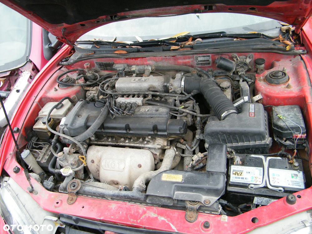 Hyundai Coupe (96-99r.) 2.0 B 138KM silnik G4DF skrzynia M5GF2 lakier POPPY RED [XM]. Cały na części - 8