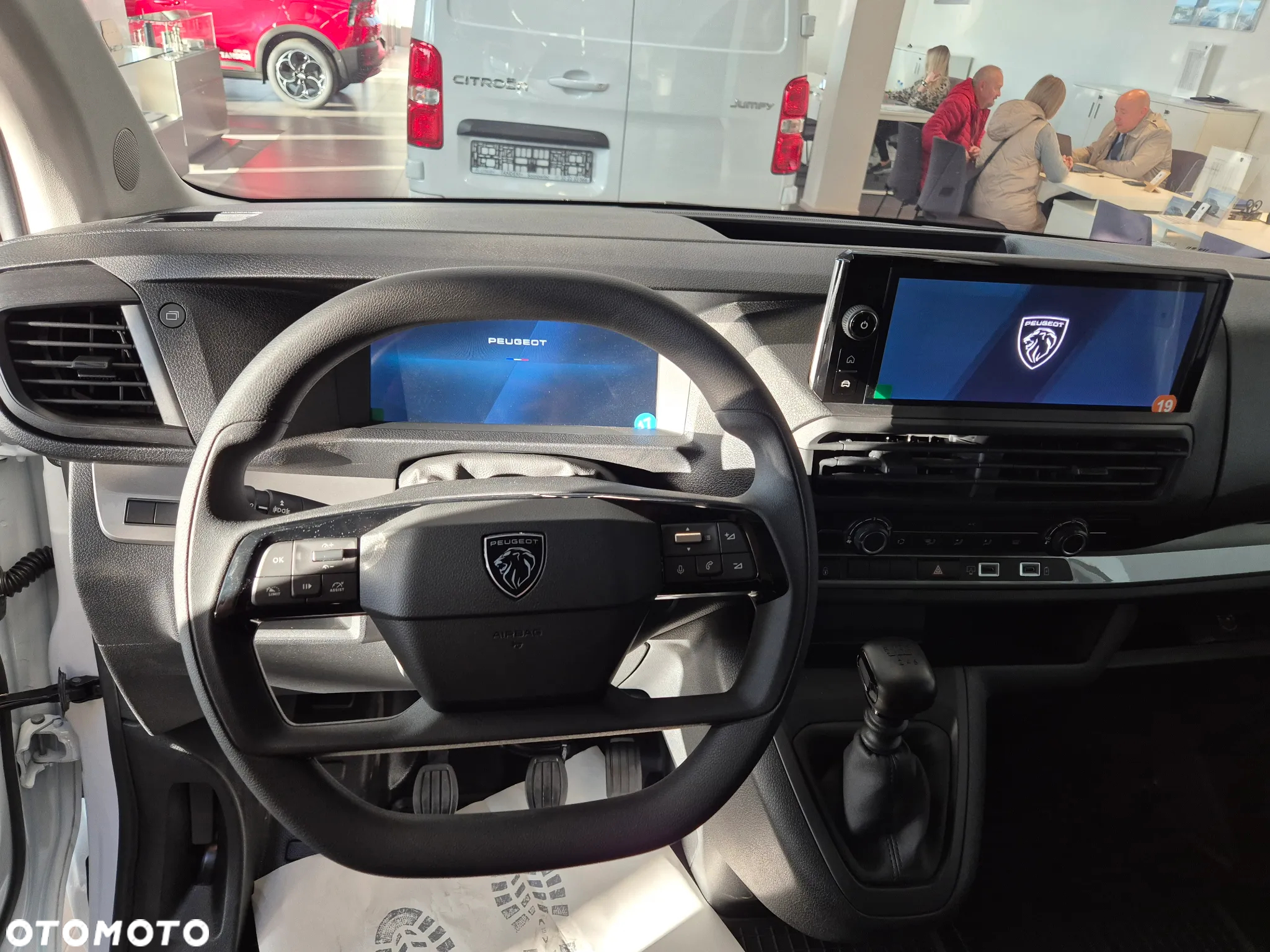 Peugeot Nowy Expert Furgon Long Brygadowy 6 miejsc 2.0 HDI 144KM !! OD RĘKI !! - 11
