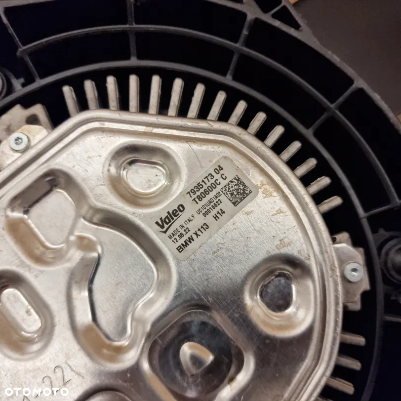 WENTYLATOR BMW SERII 2 G24 3 G20 G21 G28 4 G22 G23 G26 I4 Z4 G29 SUPRA - 5