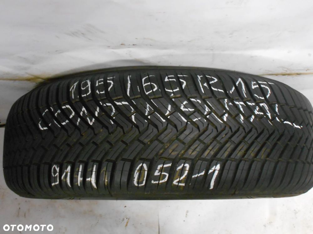 OPONA POJEDYNKA 195/65R15 CONTINENTAL ALL SEASON CONTACT DOT 0521 8MM - 1