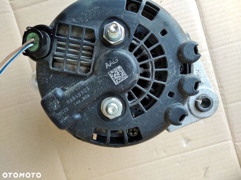 Chevrolet Spark M300 1.0 16V alternator  80 A   96843503 - 3