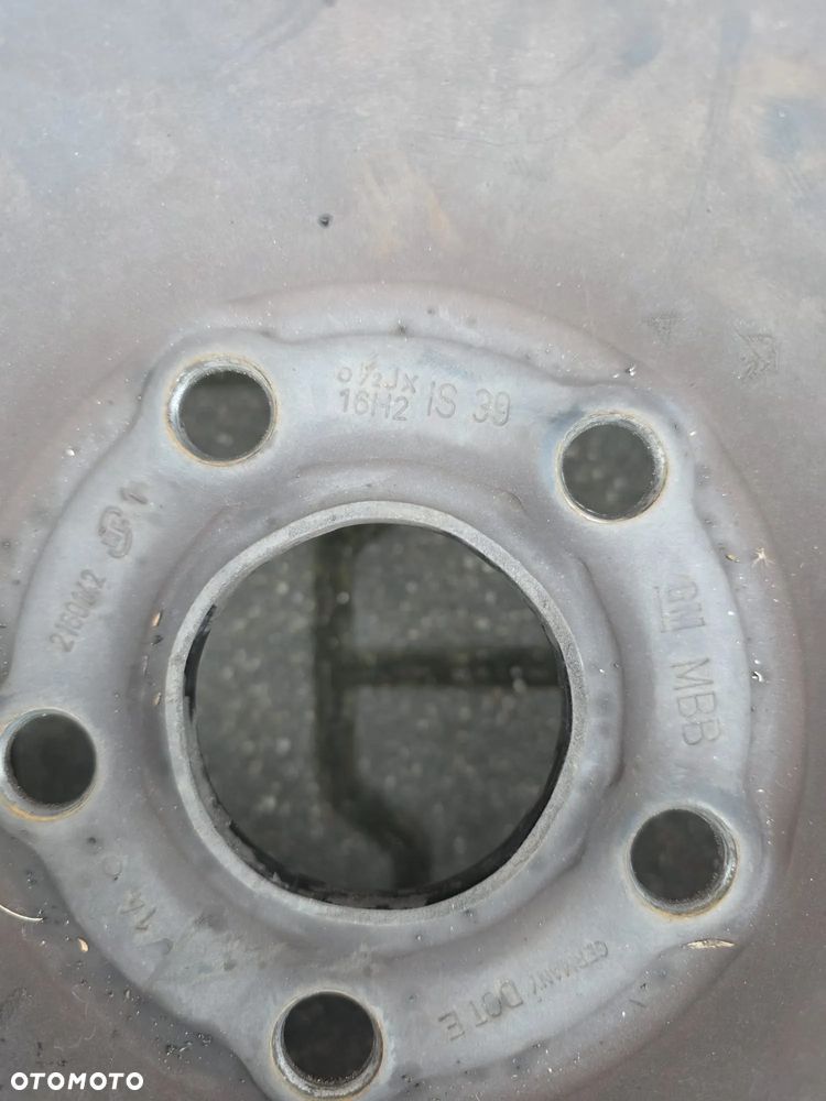 OPEL ASTRA K V ASTRA J MOKKA FELGI STALOWE R16 5X105 KOMPLET - 2