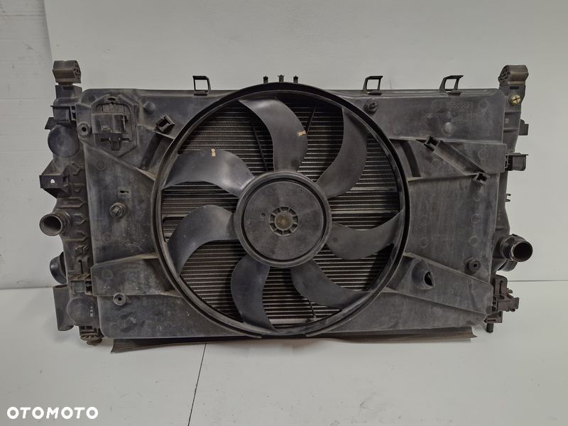 OPEL ZAFIRA C 2.0 CDTI CHŁODNICE WENTYLATOR KOMPLET 0130308486 13377763 - 9