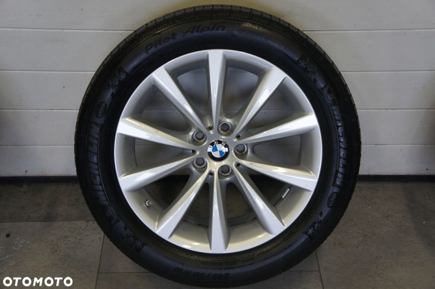 NR 471 Koła Zimowe Alufelgi BMW Seria 7 245/50/18 Michelin - 4