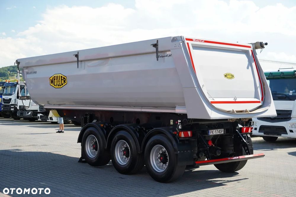 Meiller KIPPER / WYWROTKA - 30 m3 / STALOWA / OŚ PODNOSZONA / SAF / MAŁO UŻYWANA - 4