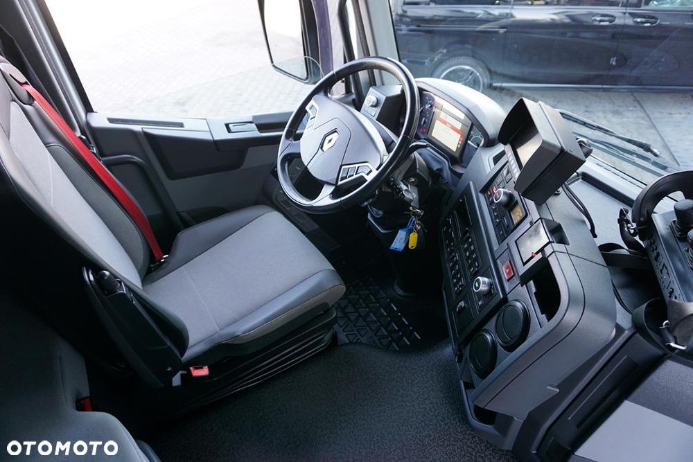 Renault T 380 / 6 X 2 / SKRZYNIOWY + HDS / HIAB 302 E-5 / PILOT / OŚ SKRĘTNA - 13