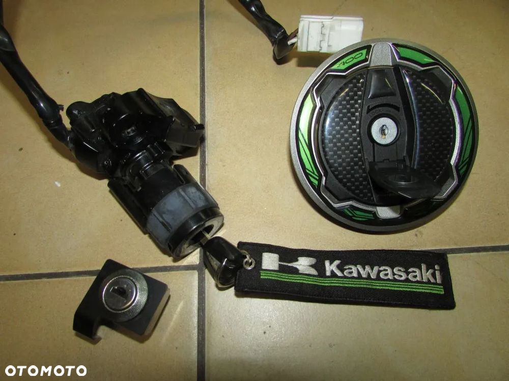 Kawasaki Z 400 Z400 19-23 stacyjka wlew komplet zamków - 2