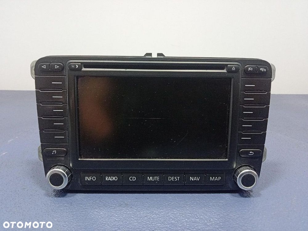VW GOLF V RADIO CD FABRYCZNE NAWIGACJA 1K0035198B - 1