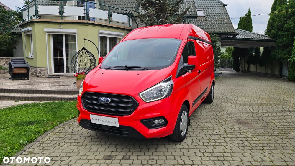 Ford Custom 2,0TDCI L2H2 Automat Nawigacja Duży Wyświetlacz Webasto Led Parktronik Hak Super Stan - 2