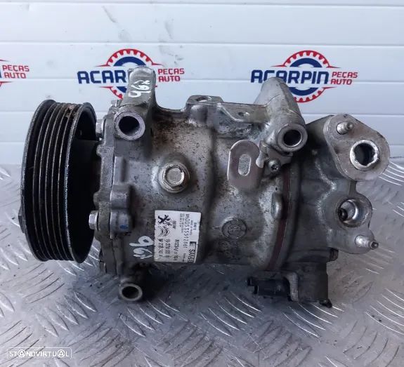 Compressor Ar Condicionado Citroen Jumpy/Berlingo/C3/C4/Peugeot Partner/208/308 1.5 BlueHdi Ref: 9827850380/9627874380 - 1