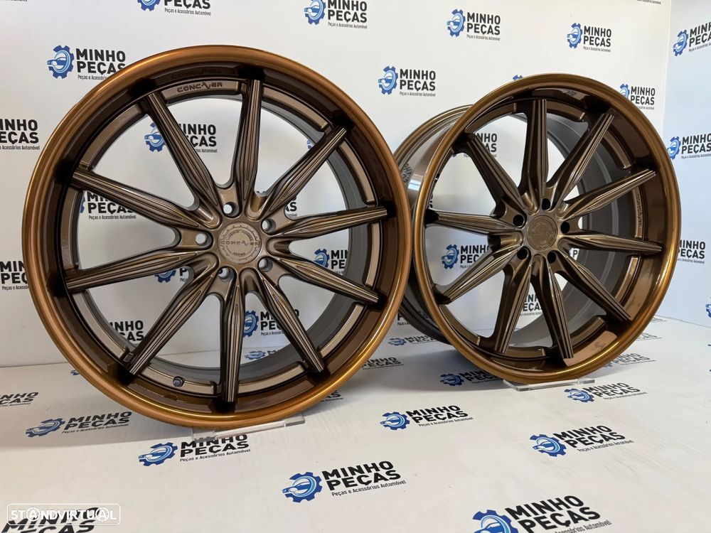 Jantes Concaver CVR8 em 21 Gloss Bronze - 3