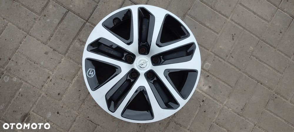 FELGI STRUKTURALNE 5x115 7Jx17 CALI ET44 2170114 + KOŁPAKI  INSIGNIA B ASTRA J K ZAFIRA C STAB BDB KOMPLET - 5