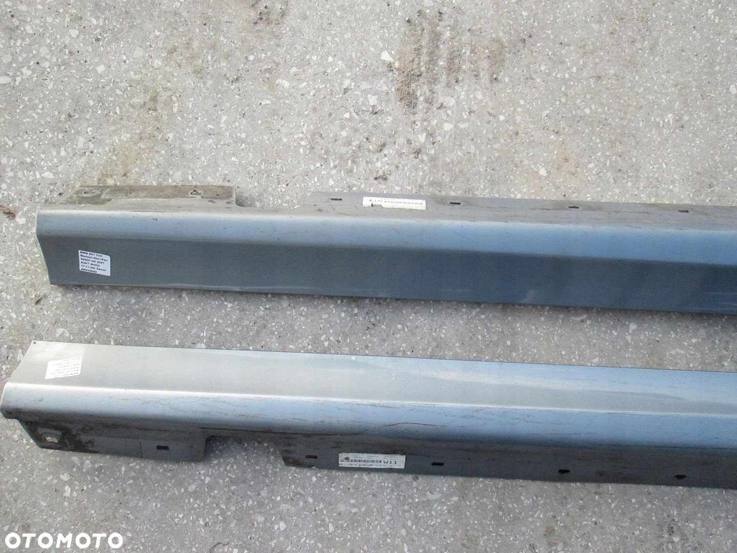 BMW E90 E91 LISTWA PROGOWA NAKŁADKA A34/7 ARKTIS - 2