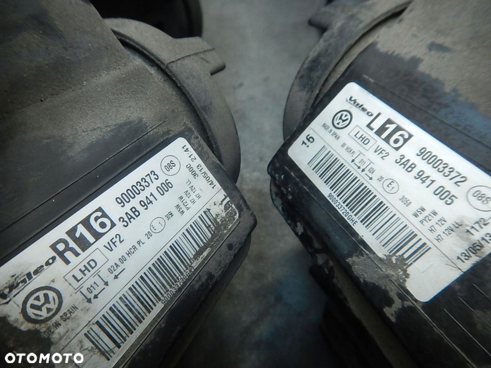 kompletny przod passat b7 li7f maska zderzak błotniki lampy pas europa - 14