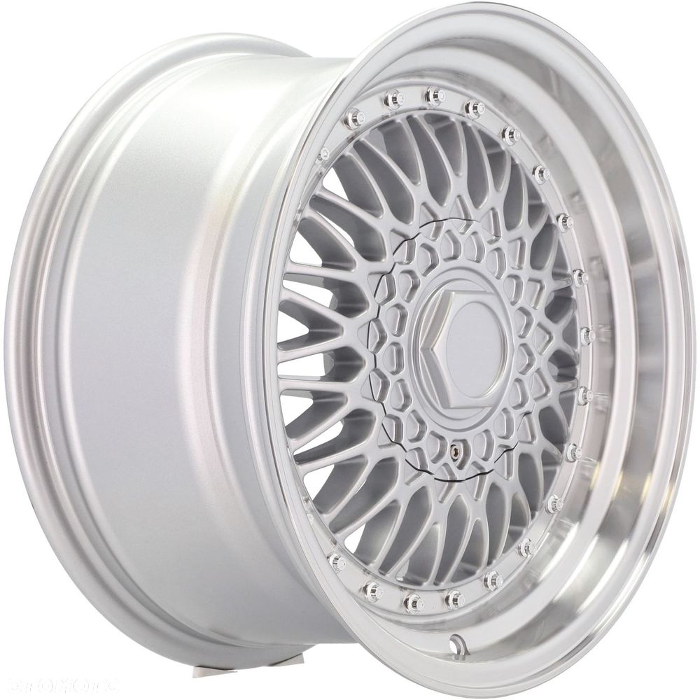 4x Felgi 15 4x100 VW Golf I II III OPEL RENAULT HONDA Civic CRX BMW E21 E30 - BY479 (LU247) - 8