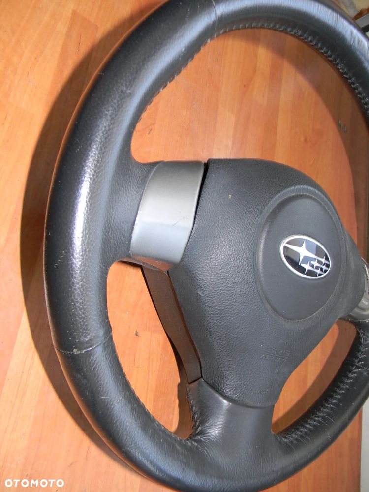 kierownica skórzana skóra SUBARU LEGACY OUTBACK FORESTER airbag - 7