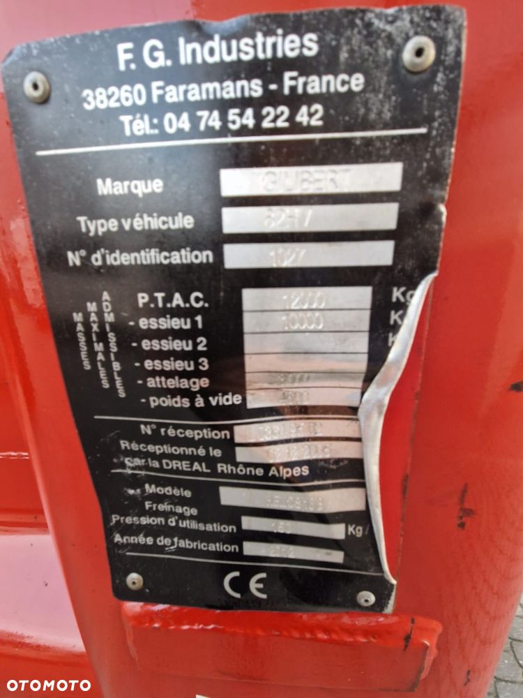 Brochard Gilibert Helios 13 Tytan 10 ton / 13 m3 Import Oryginał - 14