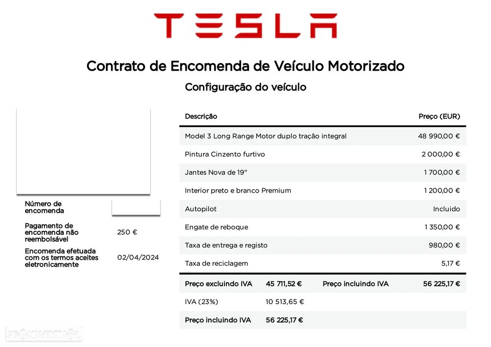 Tesla Model 3 Long Range Tração Integral - 22