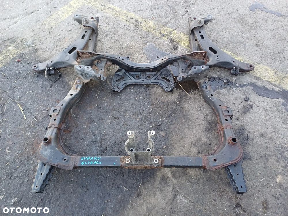 SUBARU LEGACY V 10r SANKI WÓZEK KOŁYSKA ŁAWA BELKA WAHACZE - 1