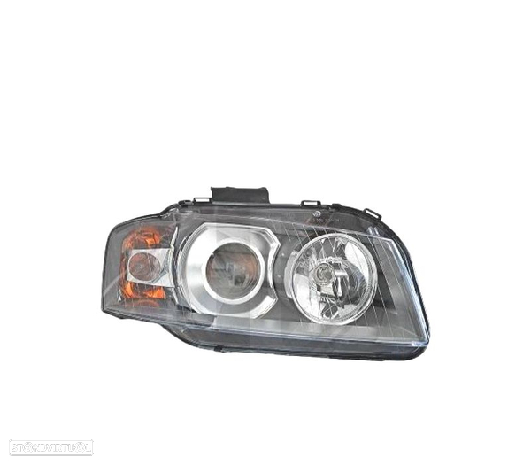 FAROL OPTICA XENON D2S DIREITA PARA AUDI A3 8P