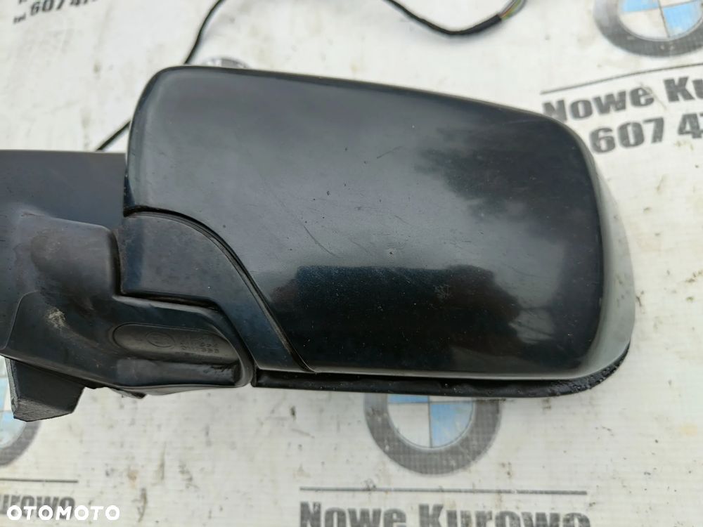 BMW E46 Sedan Kombi Lusterko lewe Black Sapphire 475 5 pinów Europa - 3