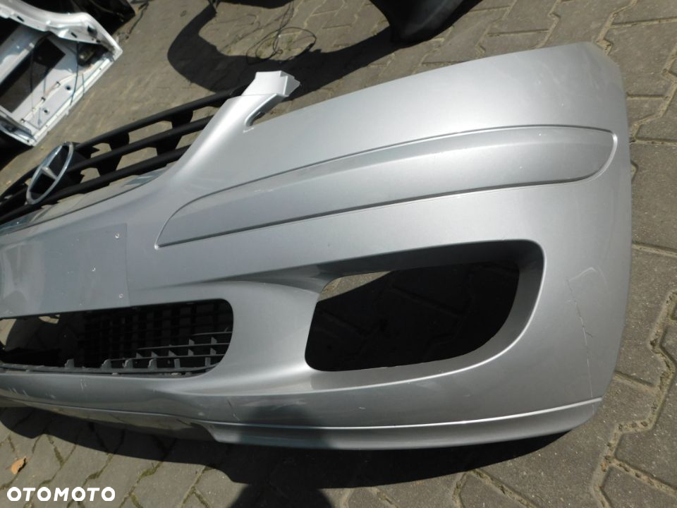 zderzak przedni przód atrapa MERCEDES A-KLASA W169 169 srebrny - 7