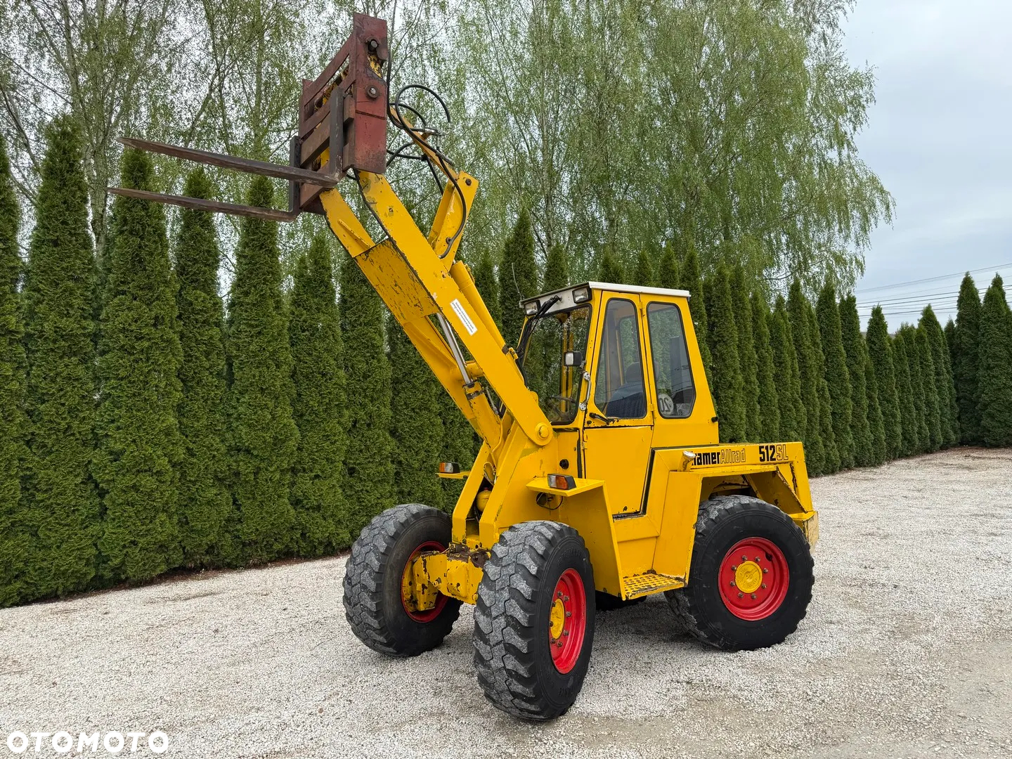 Kramer 512 SL / ŁADNA! / Z NIEMIEC / BARDZO ZWROTNA - DWIE OSIE SKRĘTNE / ORYGINAŁ / 418 318 420 520 312 320 - 39
