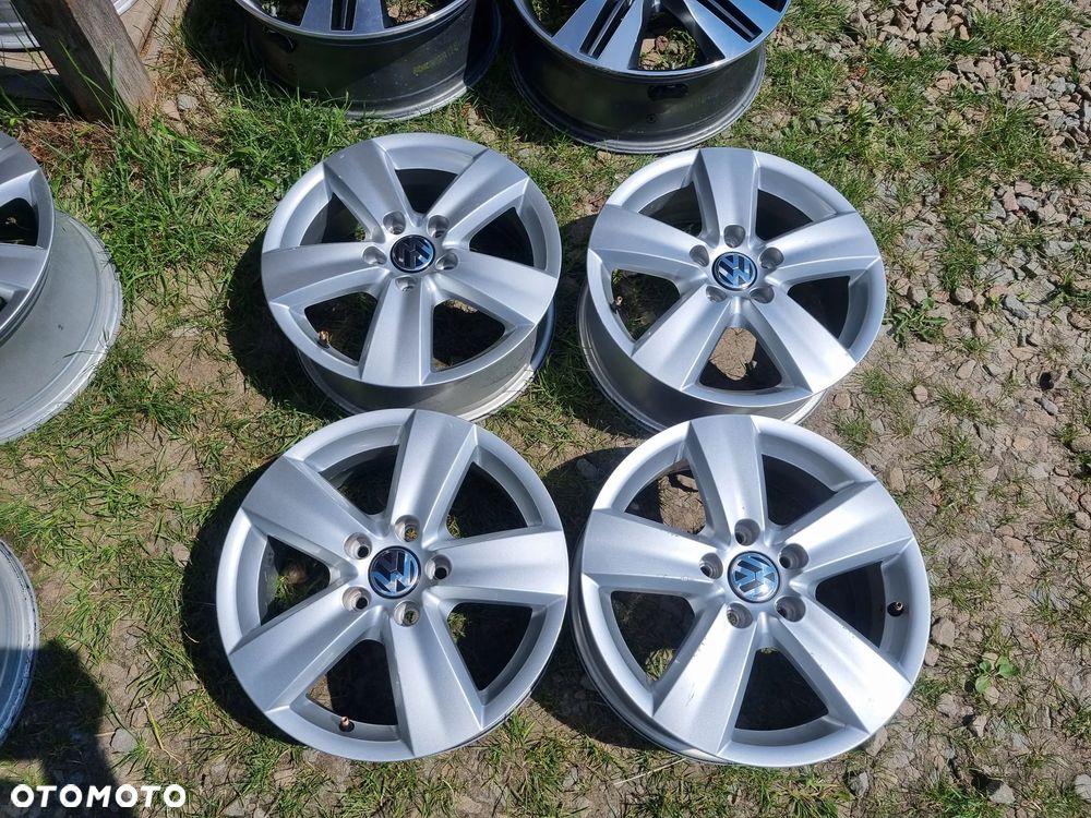 VW CADY 2K3,GOLF,TOURAN,SEAT LEON,skoda,audi alu 6X16 ET50 5X112 bdb stan - 1