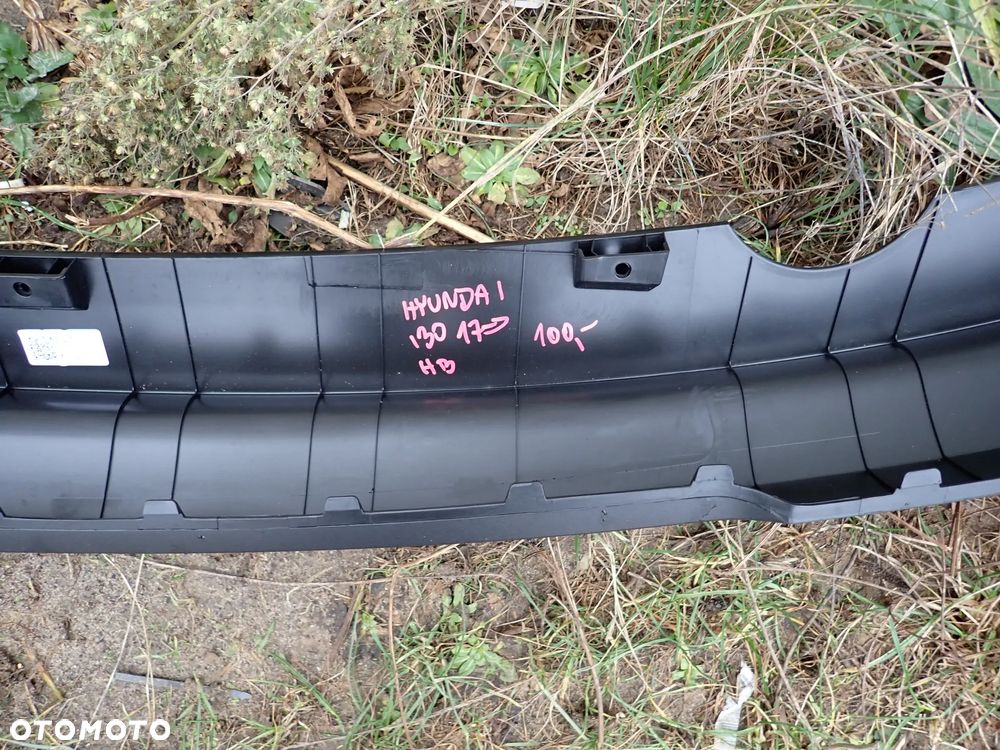 HYUNDAI i30 III HB SPOILER DOKŁADKA ZDERZAKA TYŁ TYLNA - 3