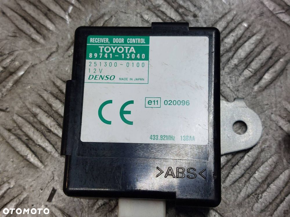 ZESTAW STARTOWY TOYOTA COROLLA VERSO I 2.0 D4D 89661-13060 89780-13010 - 4