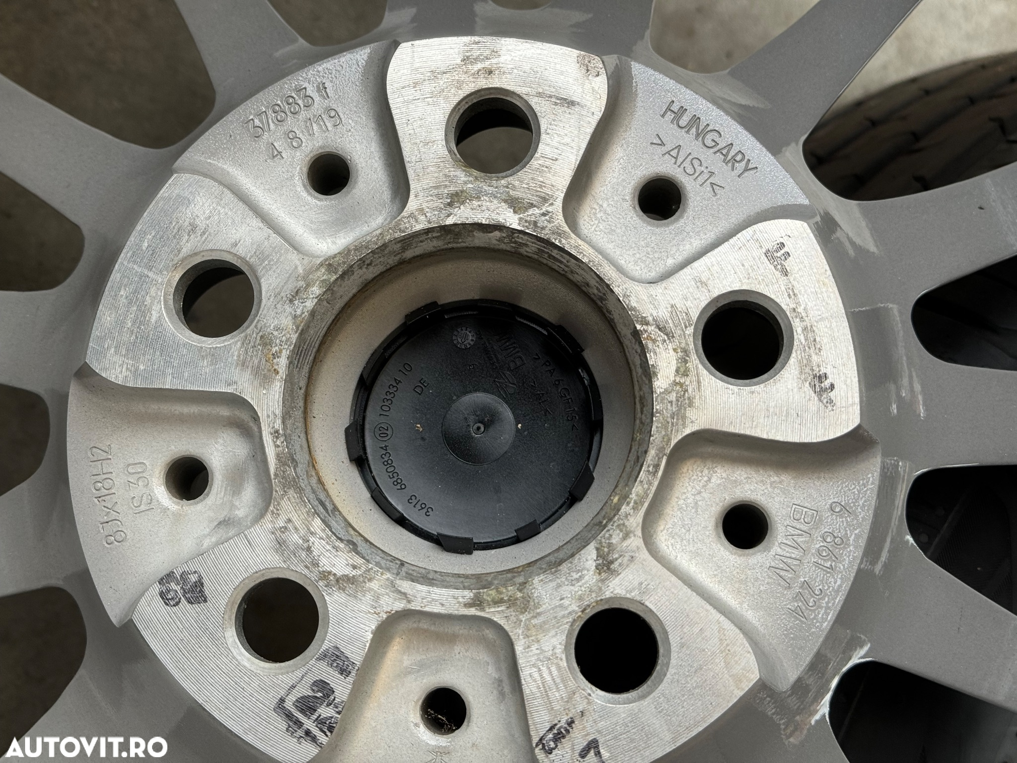Vând jante originale BMW G30 seria 5 cu anvelope de vară noi - 12