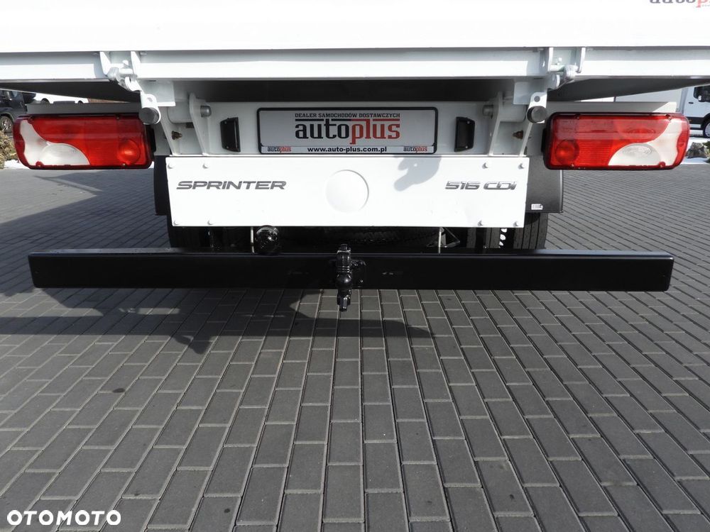 Mercedes-Benz SPRINTER 516 WYWROTKA PODWÓJNA KABINA DOKA 6 MIEJSC TEMPOMAT NAWIGACJA BLIŹNIACZE KOŁA KLIMATYZACJA  160KM - 16
