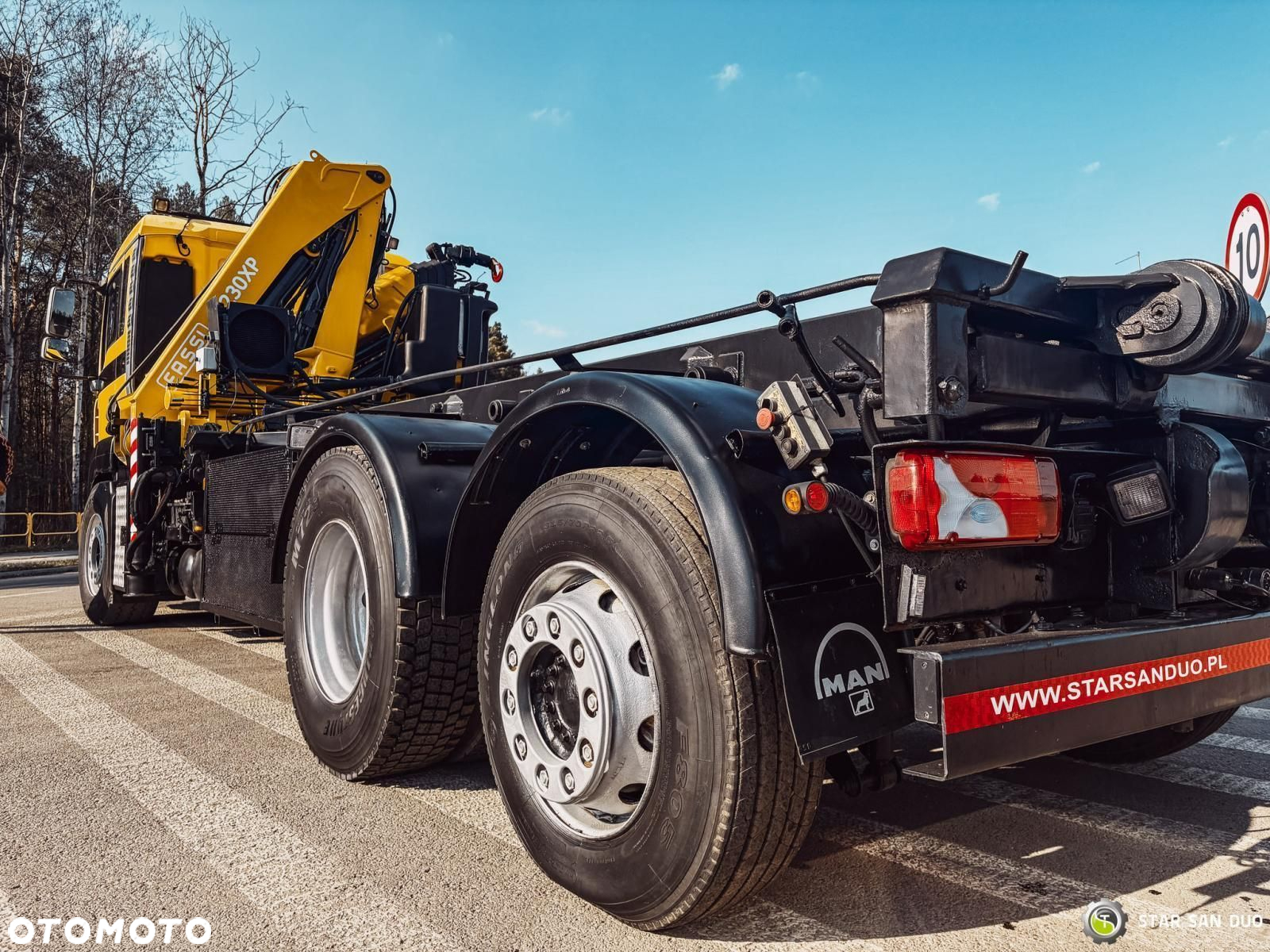 MAN TGA 18.440 6x2 FASSI F 210 A.24 Liniowiec  Żuraw Rotator - 27