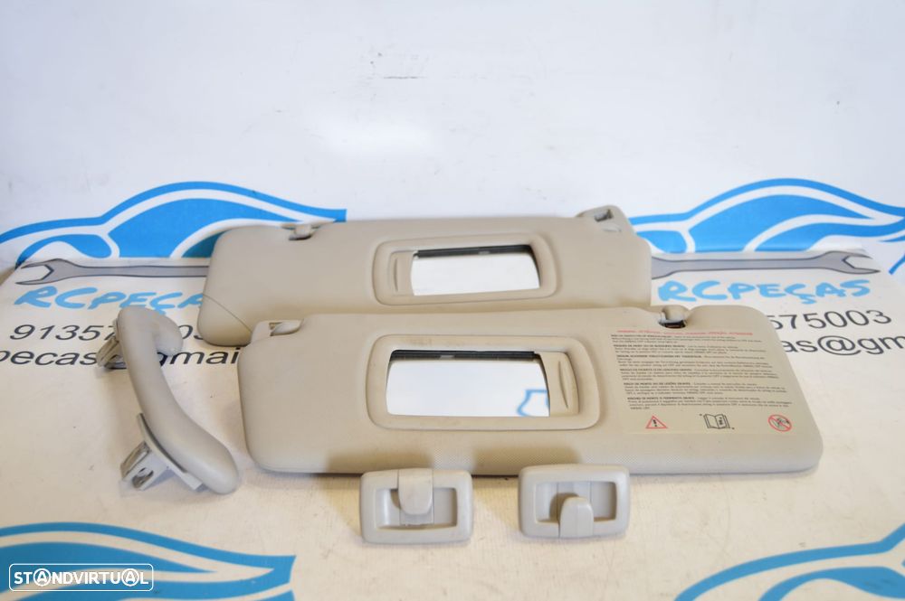 PALA PALAS PROTEÇÃO SOL SOLAR PEGA PEGAS TEJADILHO TETO INTERIORES 964007324R 964007324 RENAULT MEGANE III 3 MK3 COUPE FASE I 1 DZ0 1 1.5 DCI 105CV K9K832 K9K 832 - 1