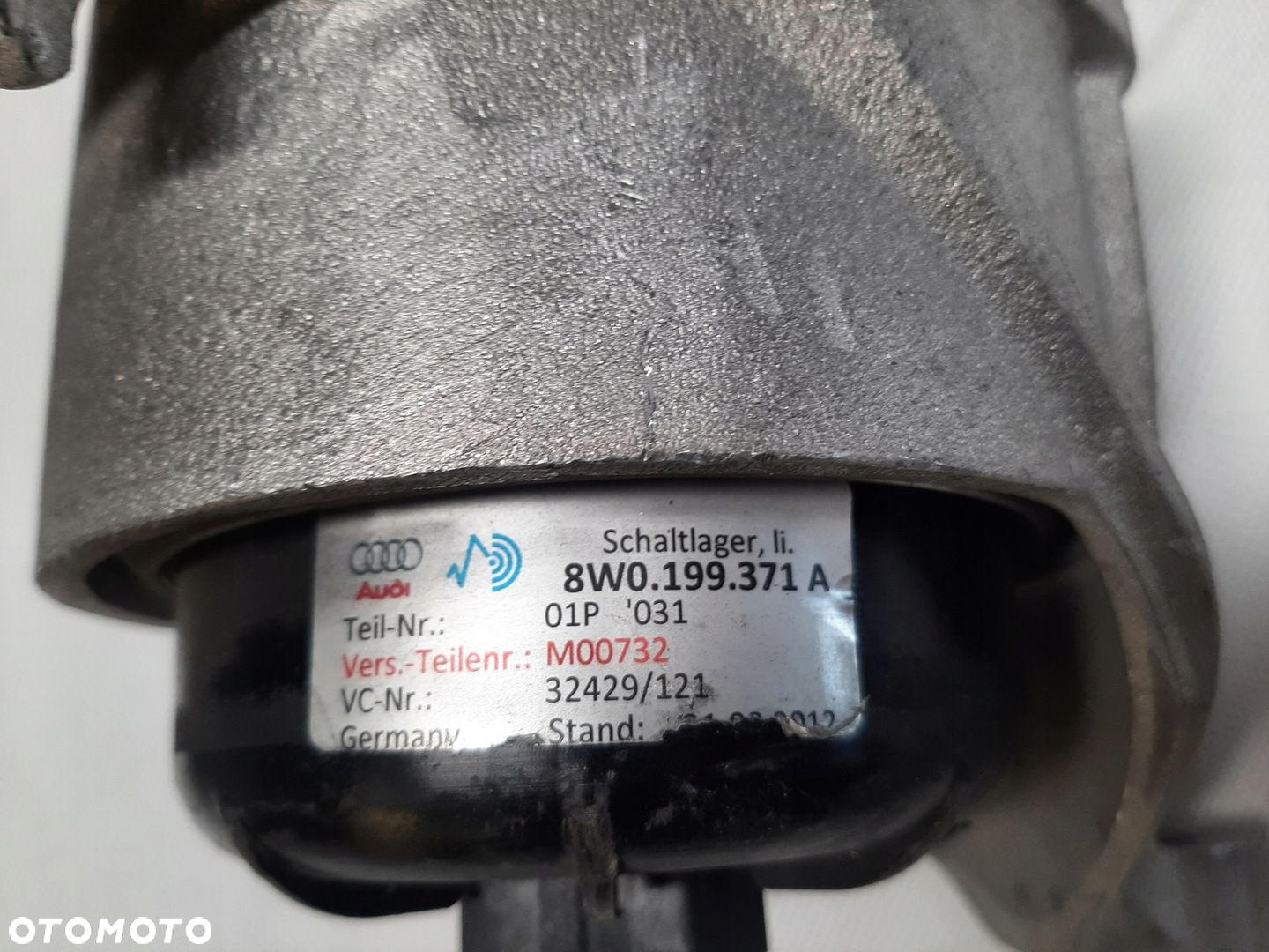 Poduszka Silnika Audi A4 B9 A5 8W0199371A - 4