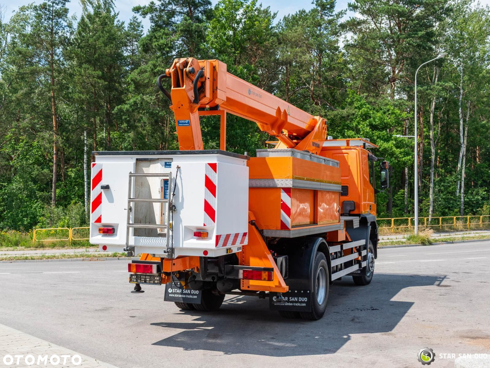 Iveco CURSOR 240 4x4 RUTHMANN T225 Podnośnik Koszowy Zwyżka - 13