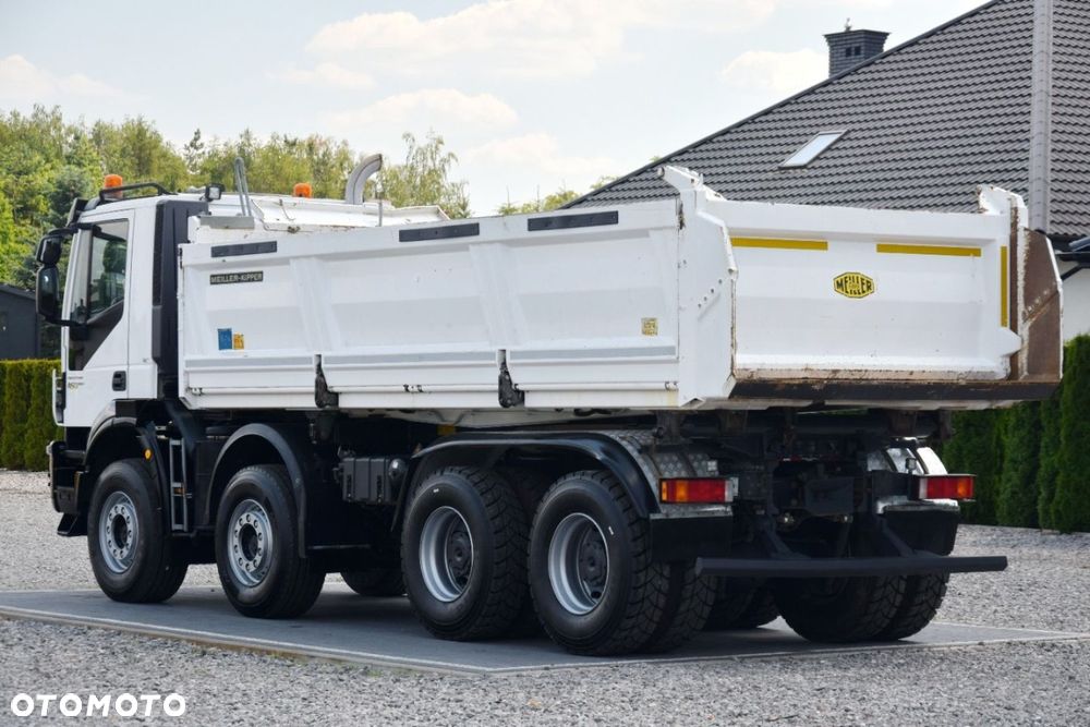 Iveco Magirus Trakker 450 8x4 Meiller Kipper - 7