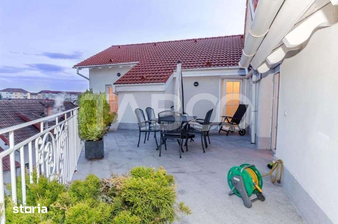 Penthouse 4 camere de inchiriat in Sibiu zona Calea Dumbravii — fotografia 3