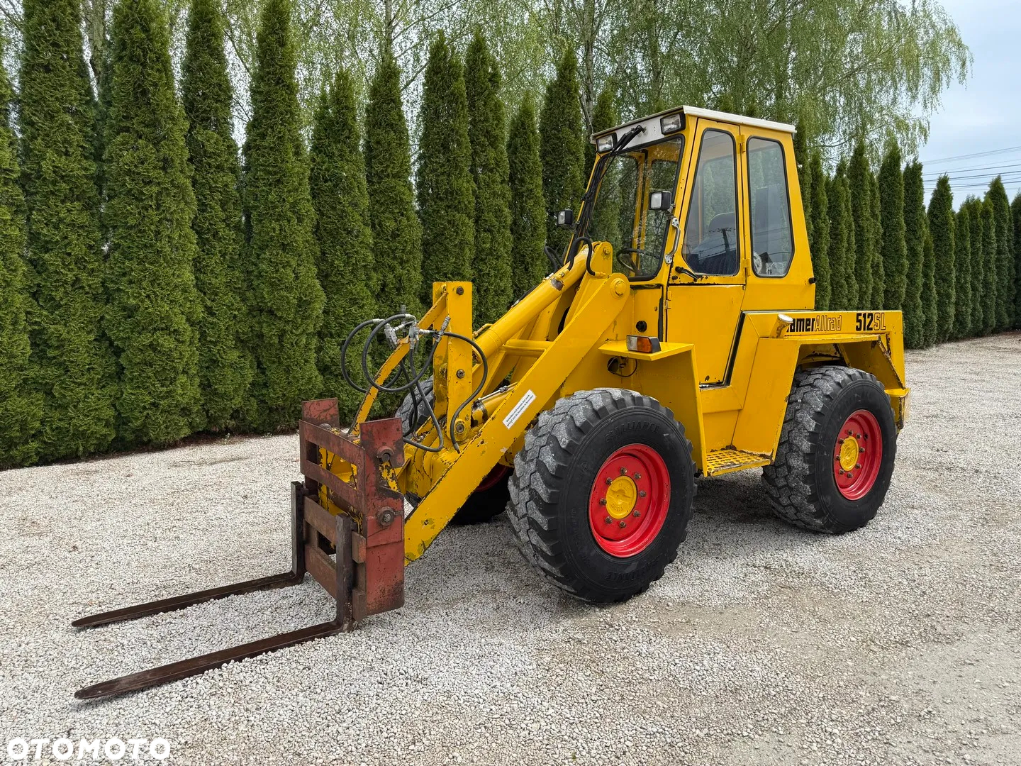 Kramer 512 SL / ŁADNA! / Z NIEMIEC / BARDZO ZWROTNA - DWIE OSIE SKRĘTNE / ORYGINAŁ / 418 318 420 520 312 320 - 28