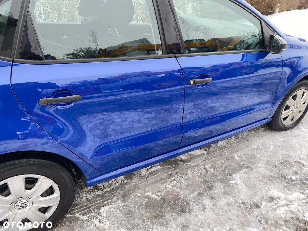 VW POLO 6R 09- Drzwi prawe przód przednie 5-drzwi LD5E - 2