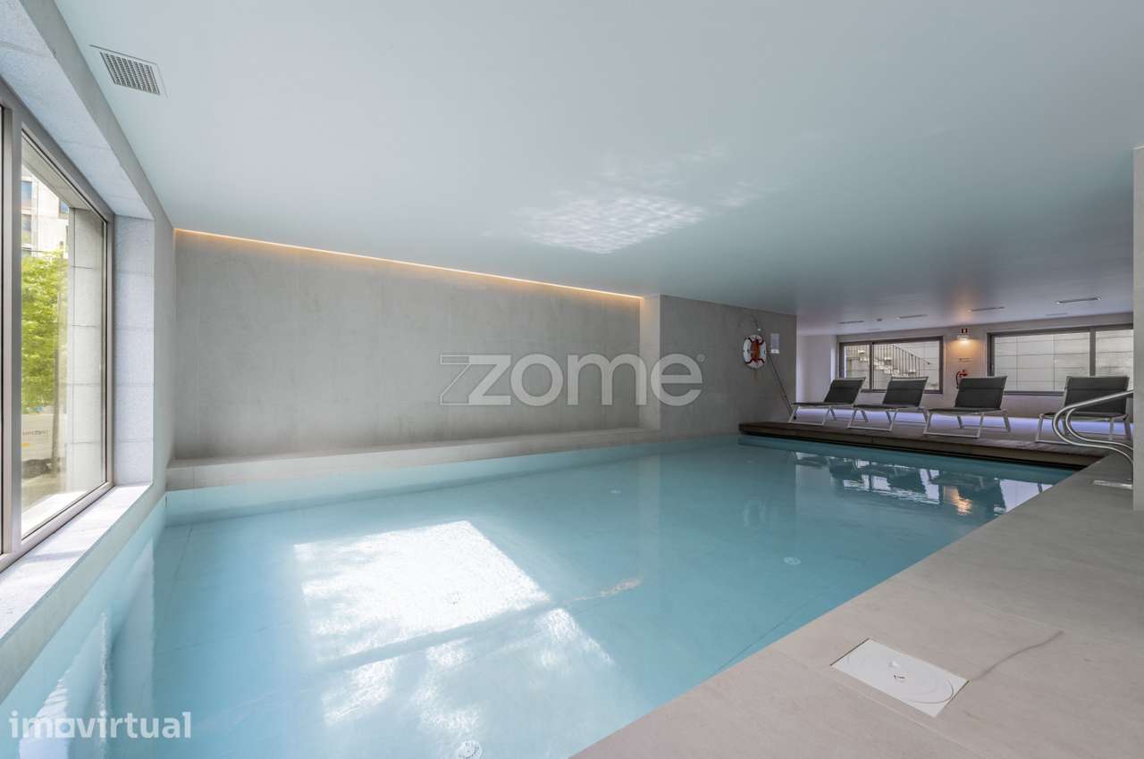 T1 no Antas Atrium | Condomínio premium com piscina e ginásio - Grande imagem: 4/28