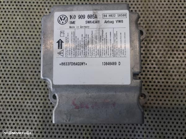Centralina / Modulo Airbags Volkswagen Golf V (1K1) - 3