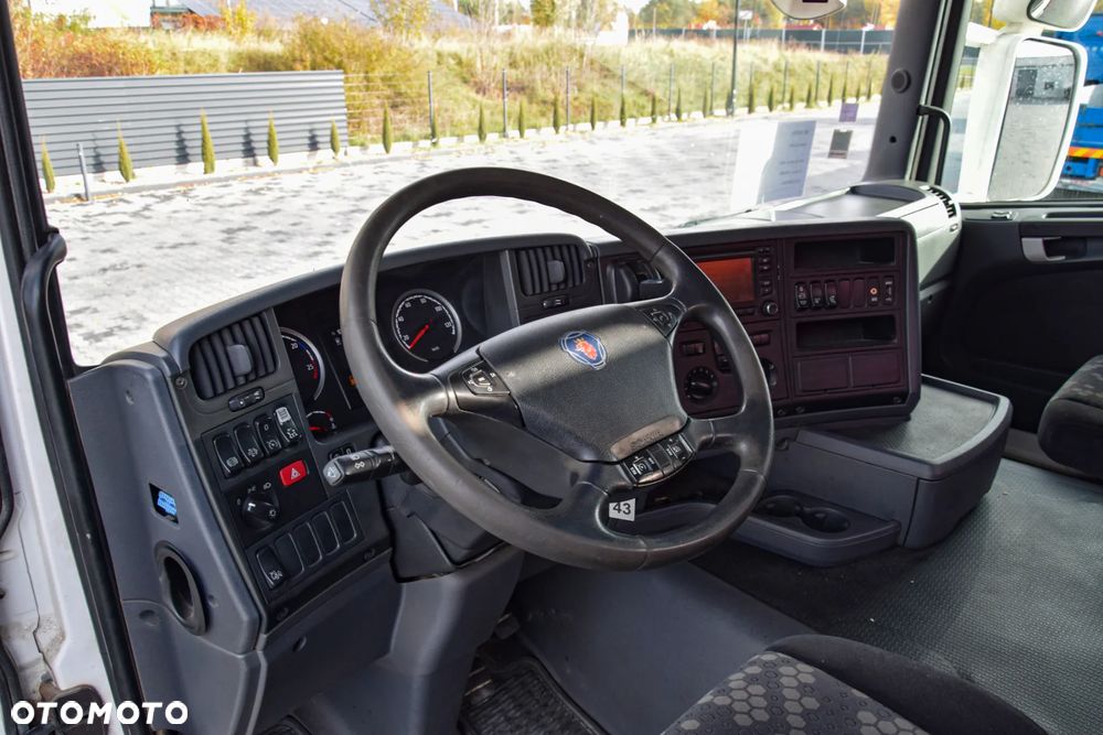 Scania G410 / 8x4 / EURO 6 / WYWROTKA / MELLER KIPPER / HYDROBURTA / AUTOMAT / 2016 / SERWISOWANY / SPROWADZONY - 17